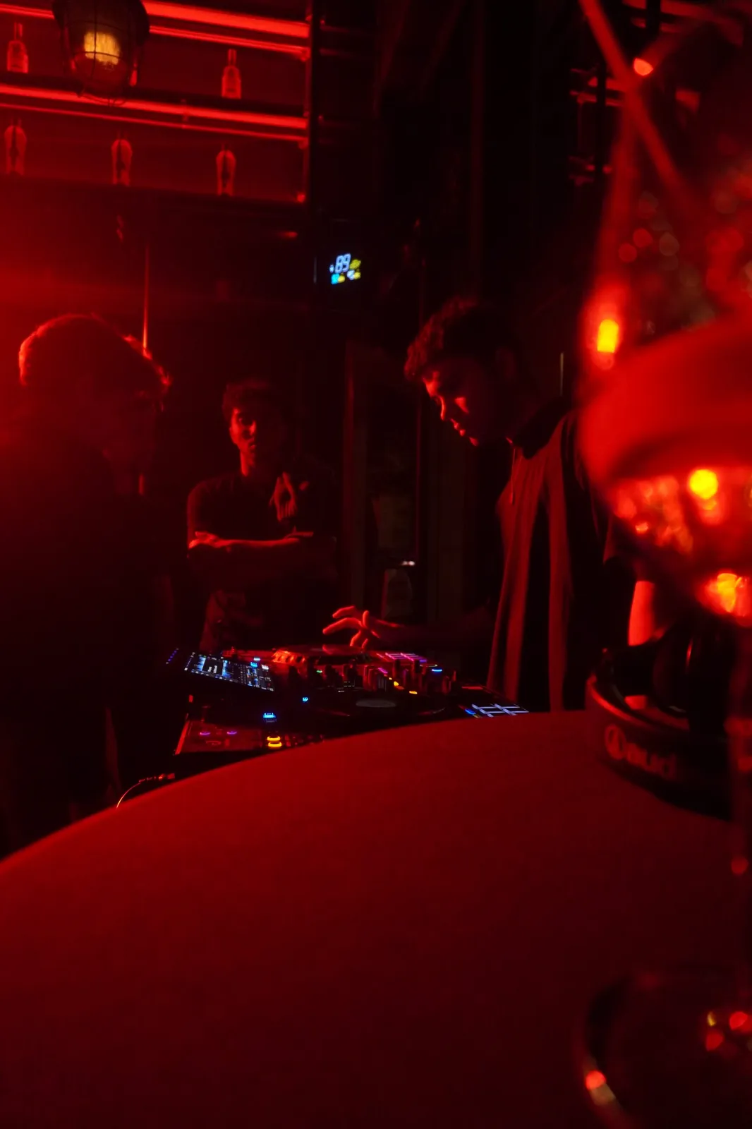 DJ playing at DELETE:TUR